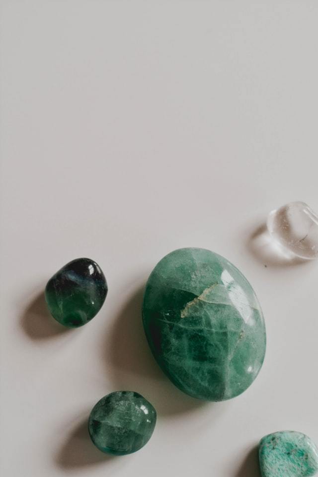Amazonite stones to open your throat chakra