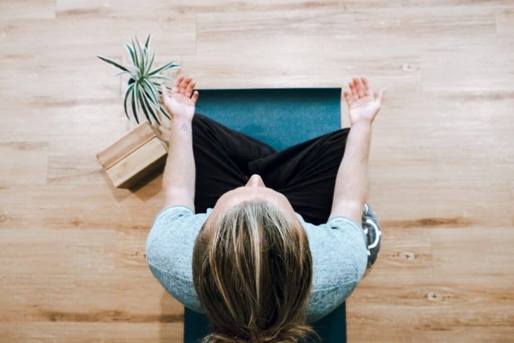 Following a healthy lifestyle and Adopting stress management techniques like meditation, breathing exercises, visualization, and mindfulness are a great tool to help heal and reduce anxiety.