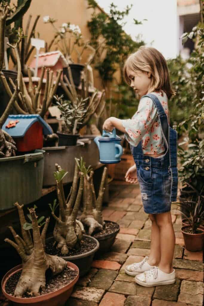 Gardening is another practice that calms children with ADHD. 