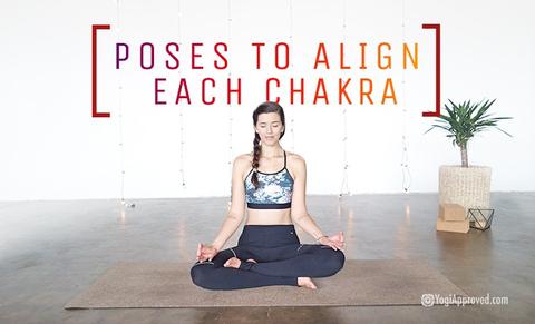 Whatever aches you, yoga has a pose for it. Use yoga to unblock your chakras. 